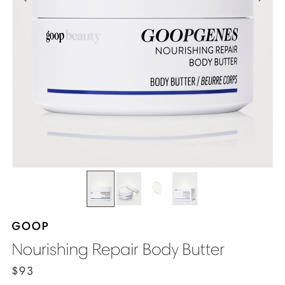 Goop Beauty Nourishing Repair Body Butter